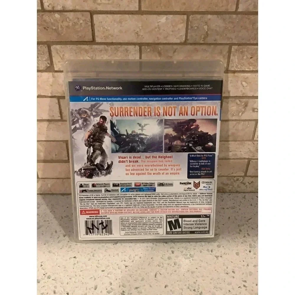 Sony kill zone