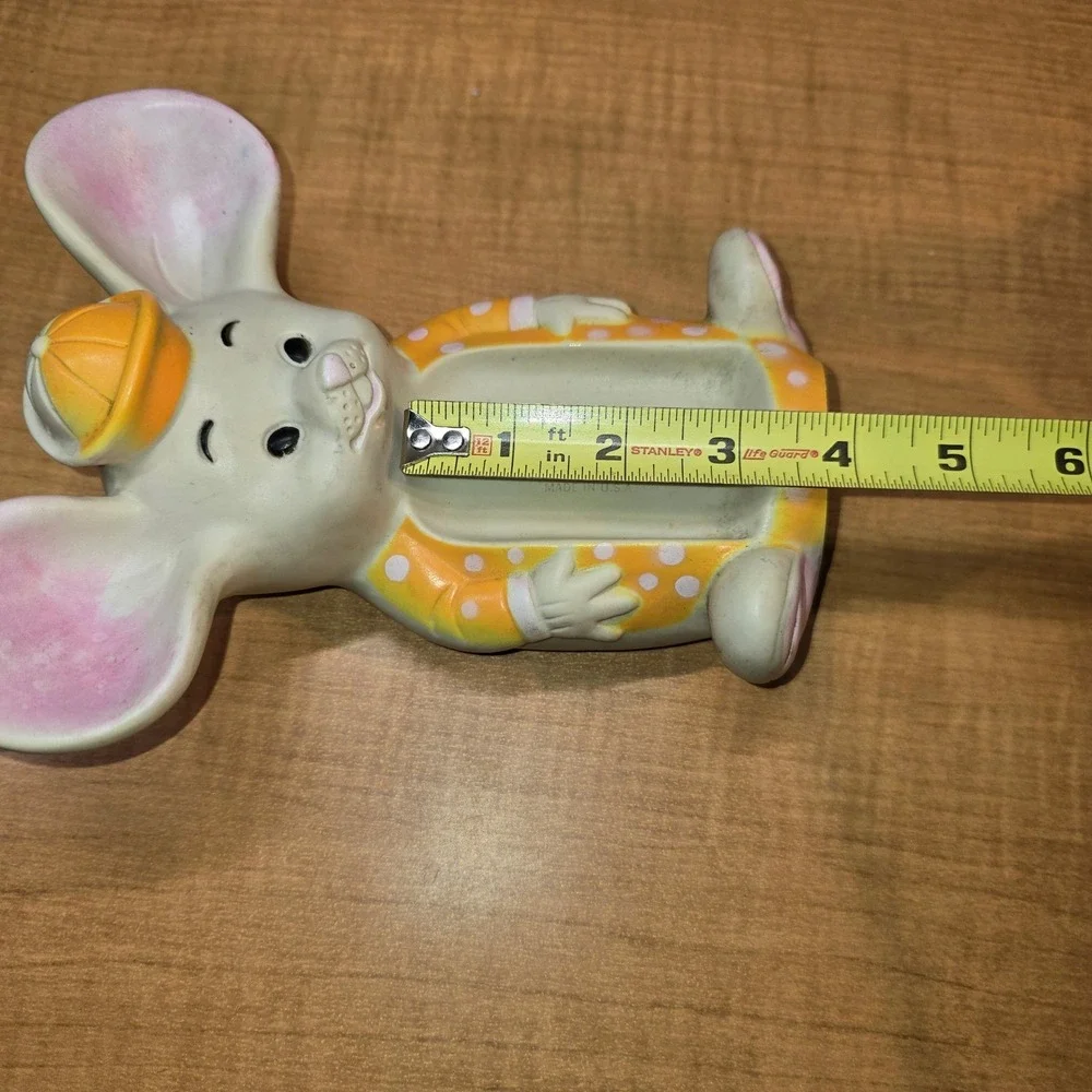 Vintage Rare Merle Norman‎ Cosmetics Squeaky Clean Rubber Soap Dish Bunny Rabbit
