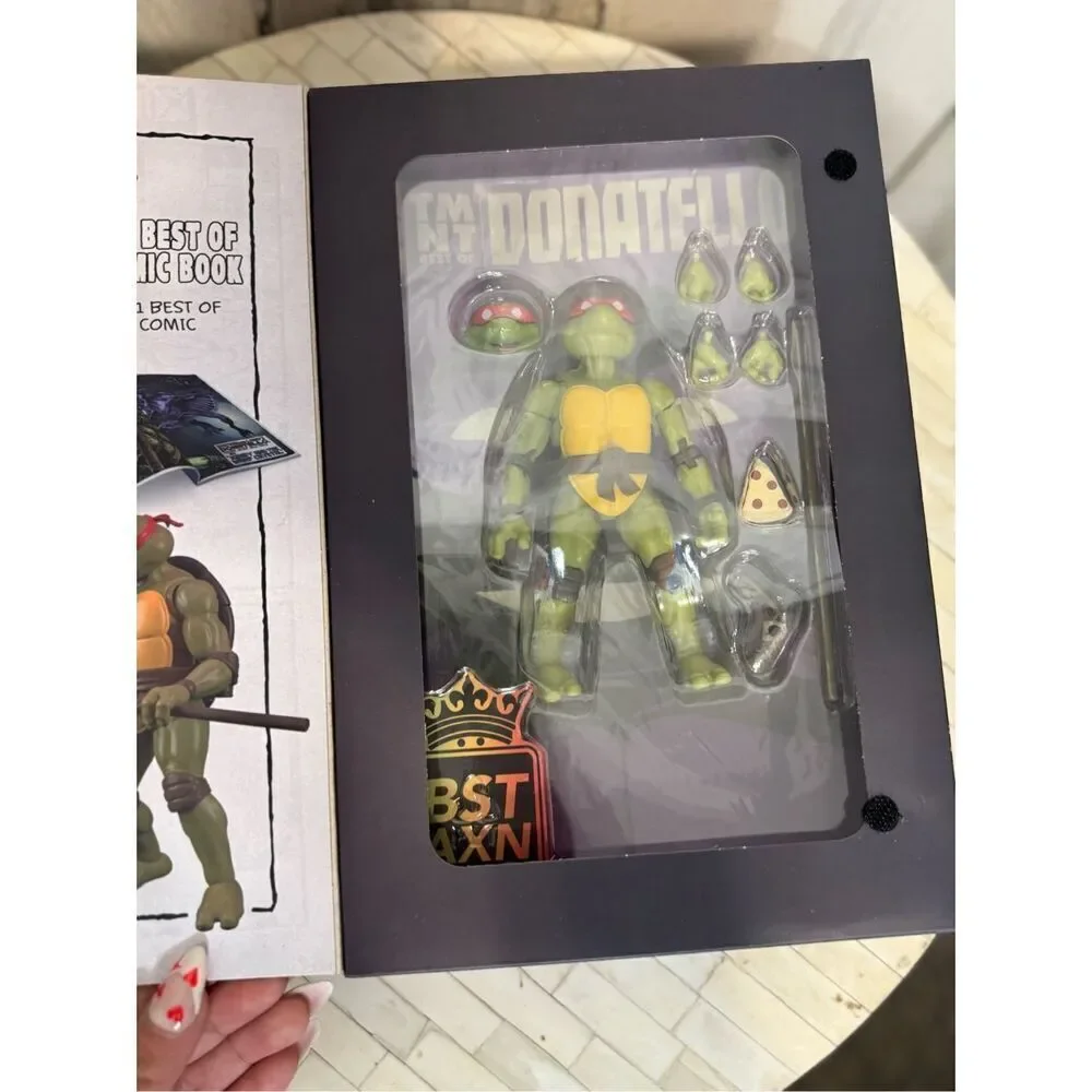 The Loyal Subjects Tmnt Best of Donatello IDW Comic Book & Action Figure Set