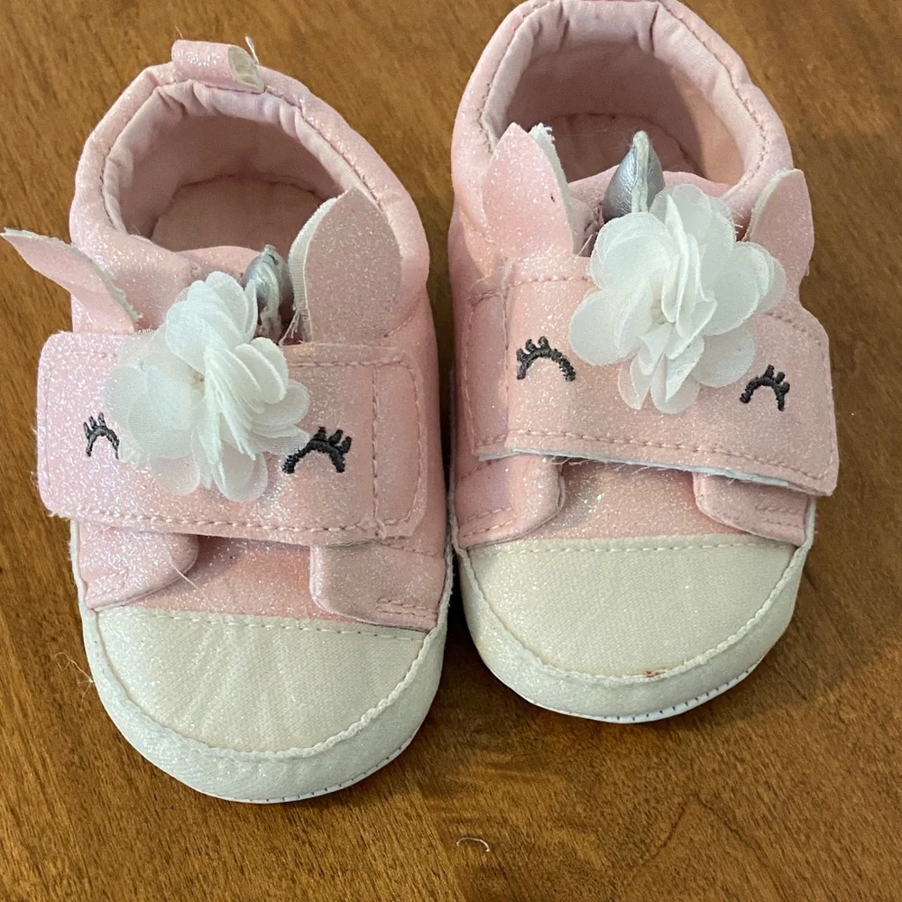Free w/bundle: Carter’s Pink Unicorn Kids Shoes