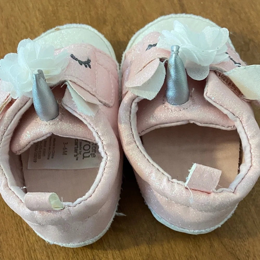 Free w/bundle: Carter’s Pink Unicorn Kids Shoes