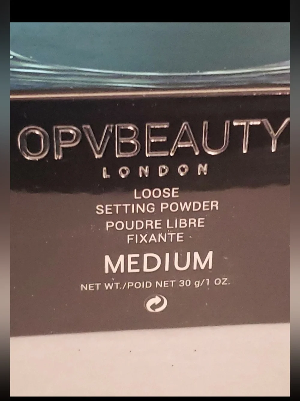 OPV Beauty Loose Setting Powder MEDIUM  1 oz / 30g SEALED