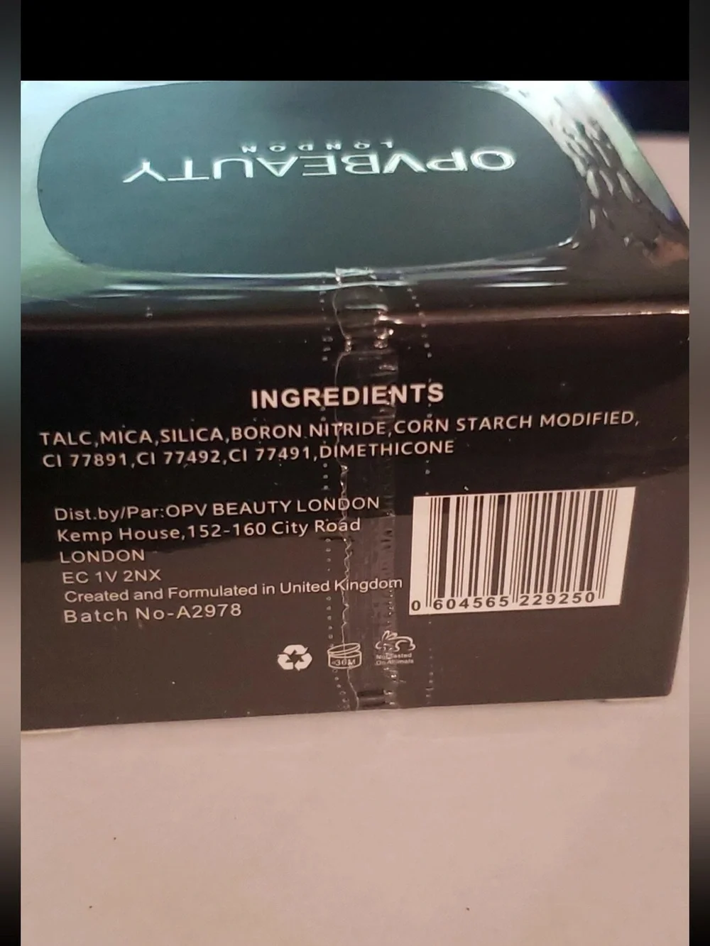 Opv Beauty loose setting