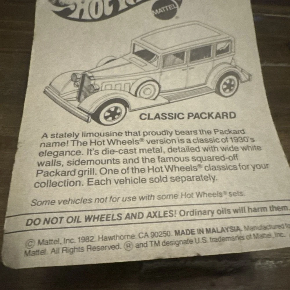 Hot Wheels new packaging
