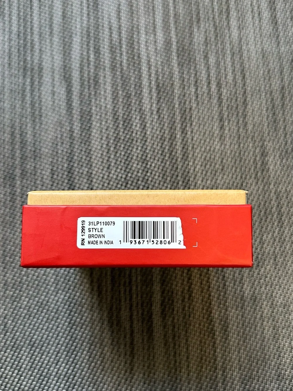 Levi's Brown Trifold Leather Card & Key Wallet