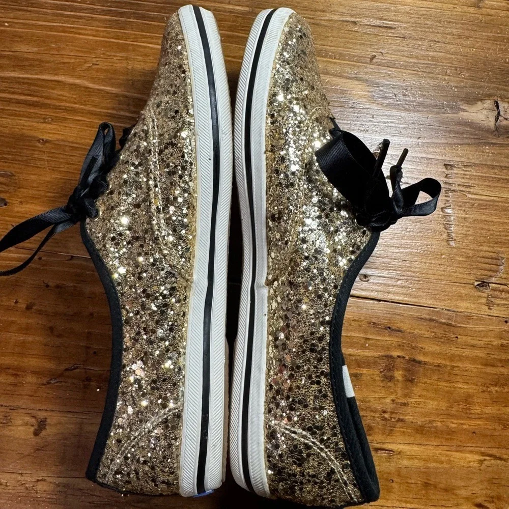 Keds X Kate Spade check textured