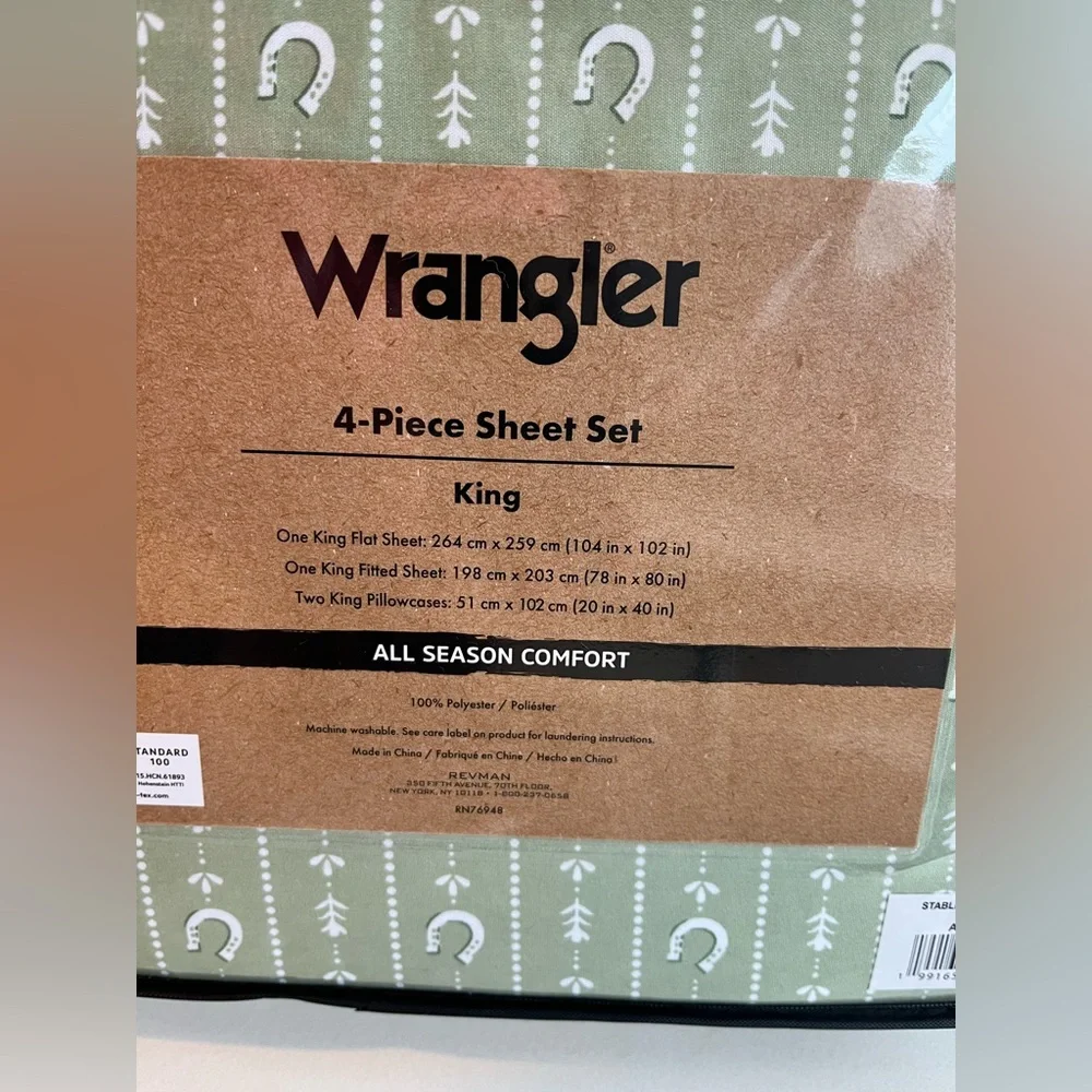 Wrangler king sheet