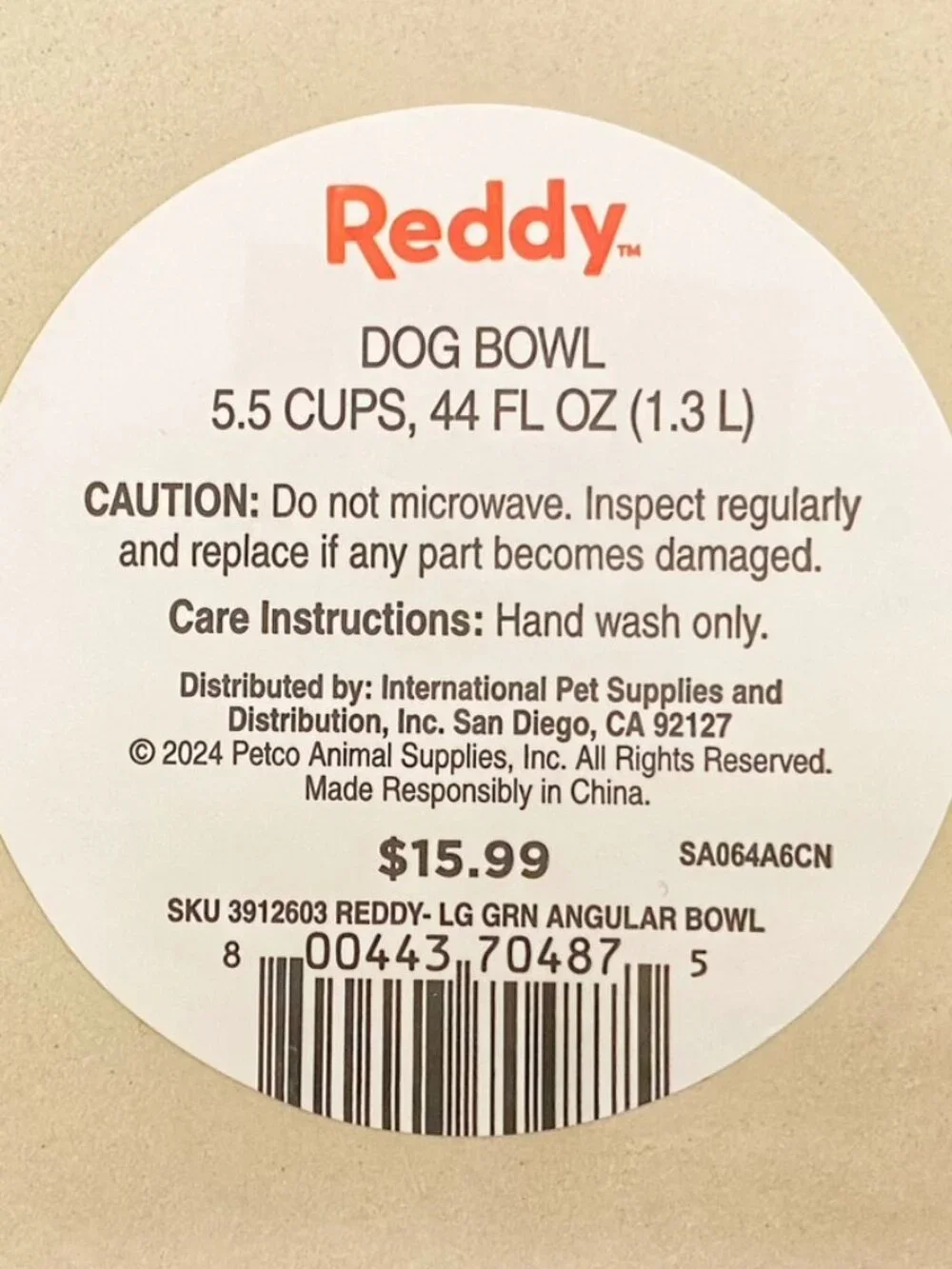 Reddy angular dog
