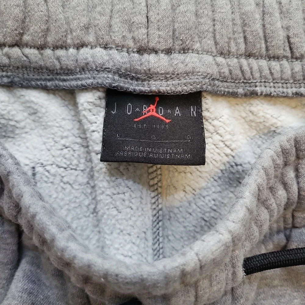 Nike Air Jordan Joggers Sweat Pant Grey  Men's Size L