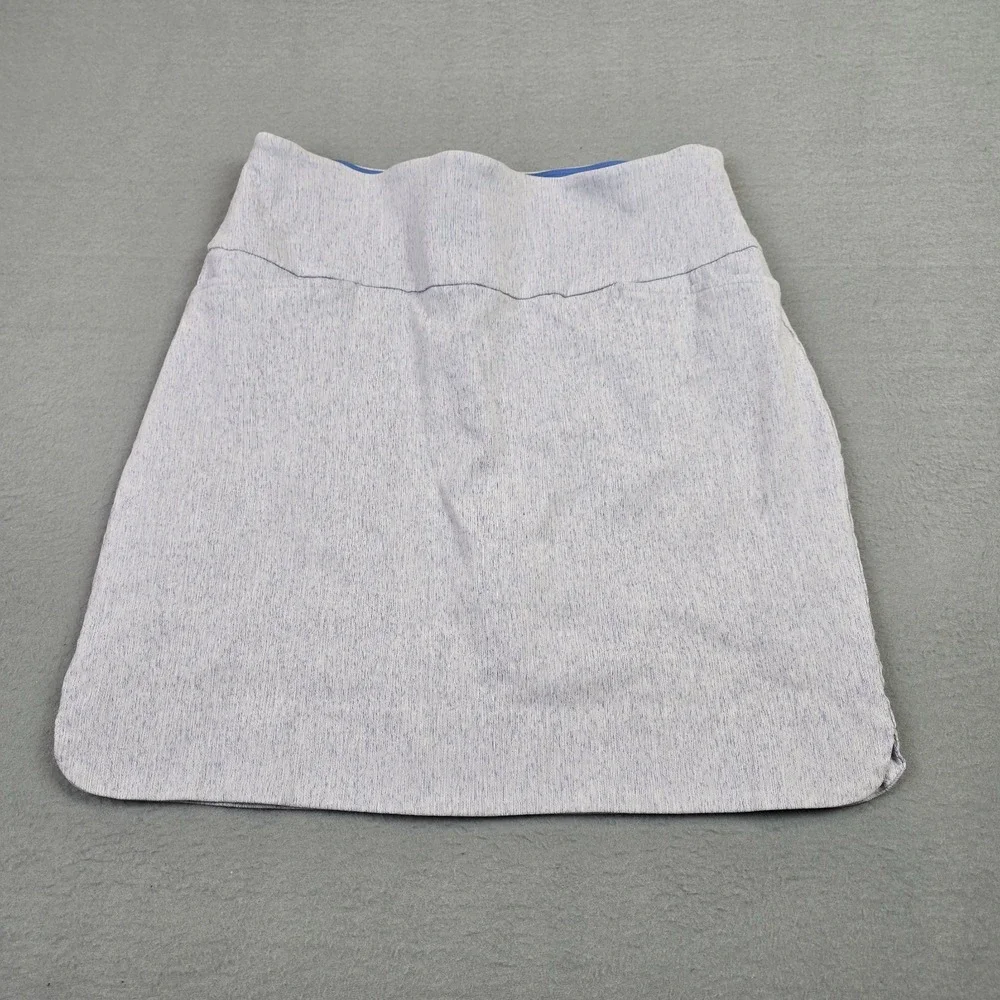 Golf Casual Stretch S.C. & Co. Blue Heather Skort Skirt Shorts Women's Med