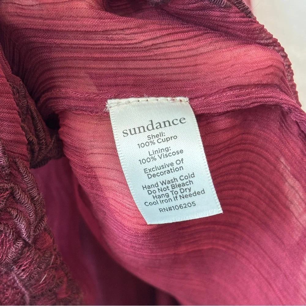 Sundance womens sheer