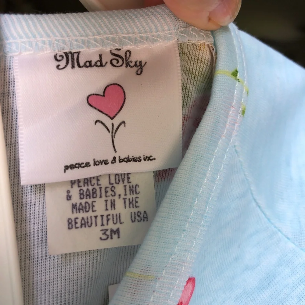Mad Sky/ Peace, Love & Babies kimono style