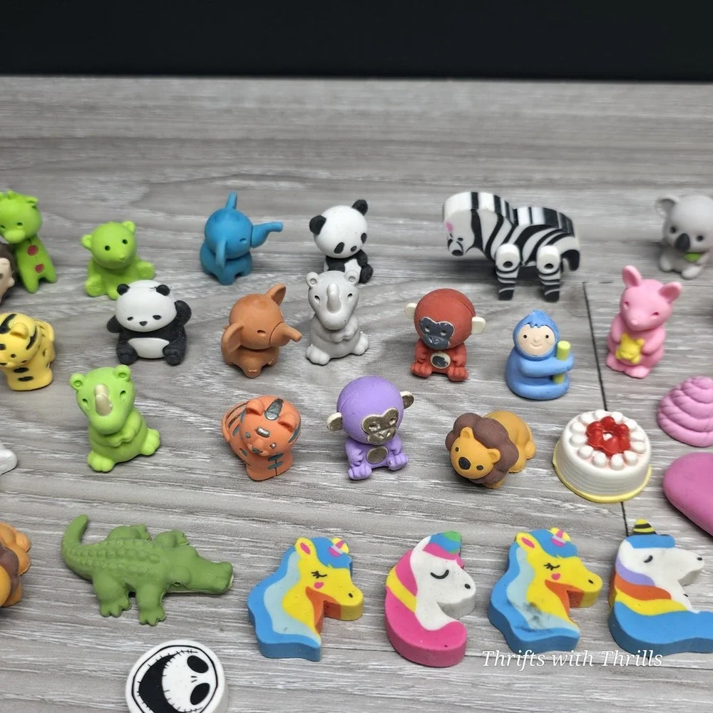 Animal Erasers animal erasers