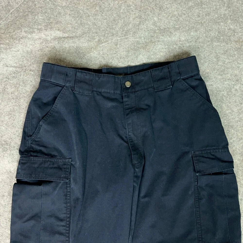 511 Tactical Mens Pants 34x26 Navy Cargo Utility Ripstop Security Tactical‎ Gorp