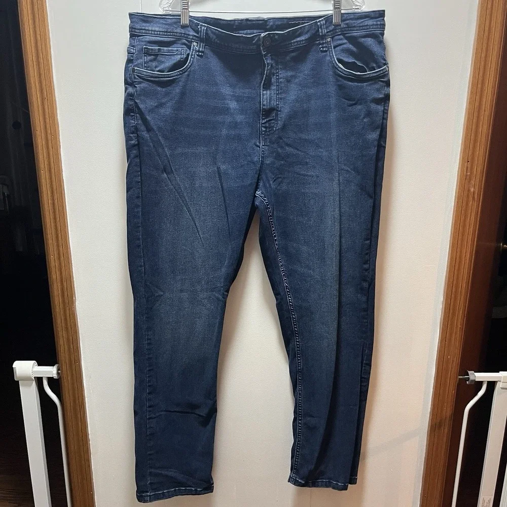 Perfect Jean NYC‎ Athletic Fit Jeans Pants Mens Size 44x34 Blue Denim