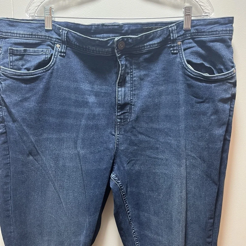 Perfect Jean NYC‎ Athletic Fit Jeans Pants Mens Size 44x34 Blue Denim