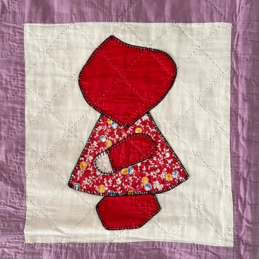 Handmade vintage sunbonnet