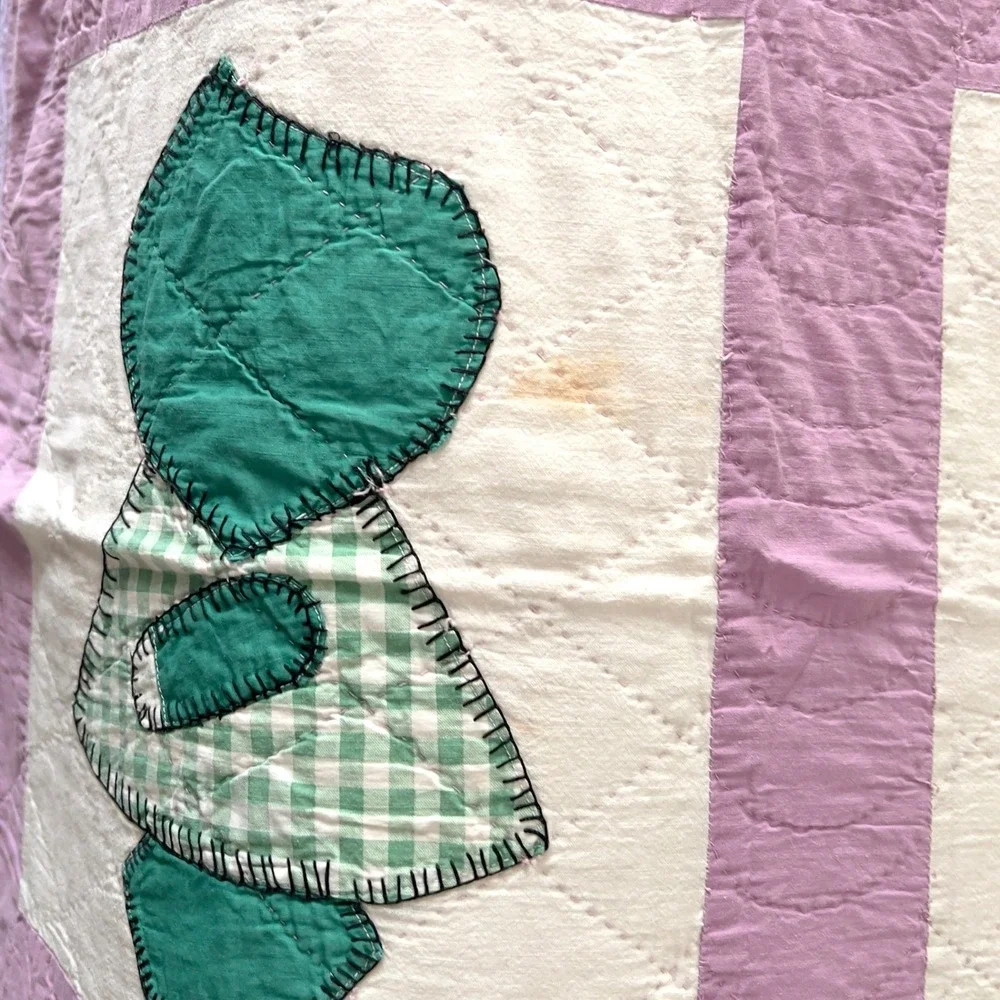 Handmade vintage sunbonnet