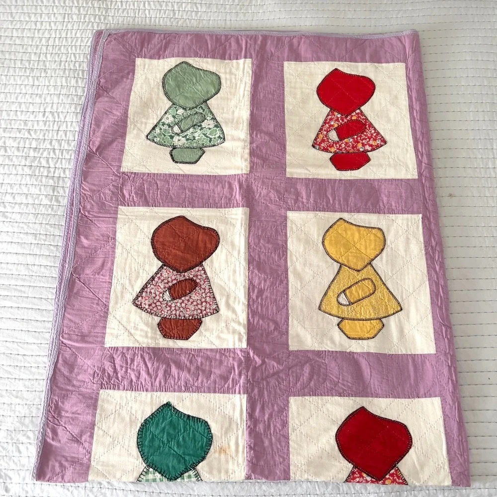 Handmade vintage sunbonnet