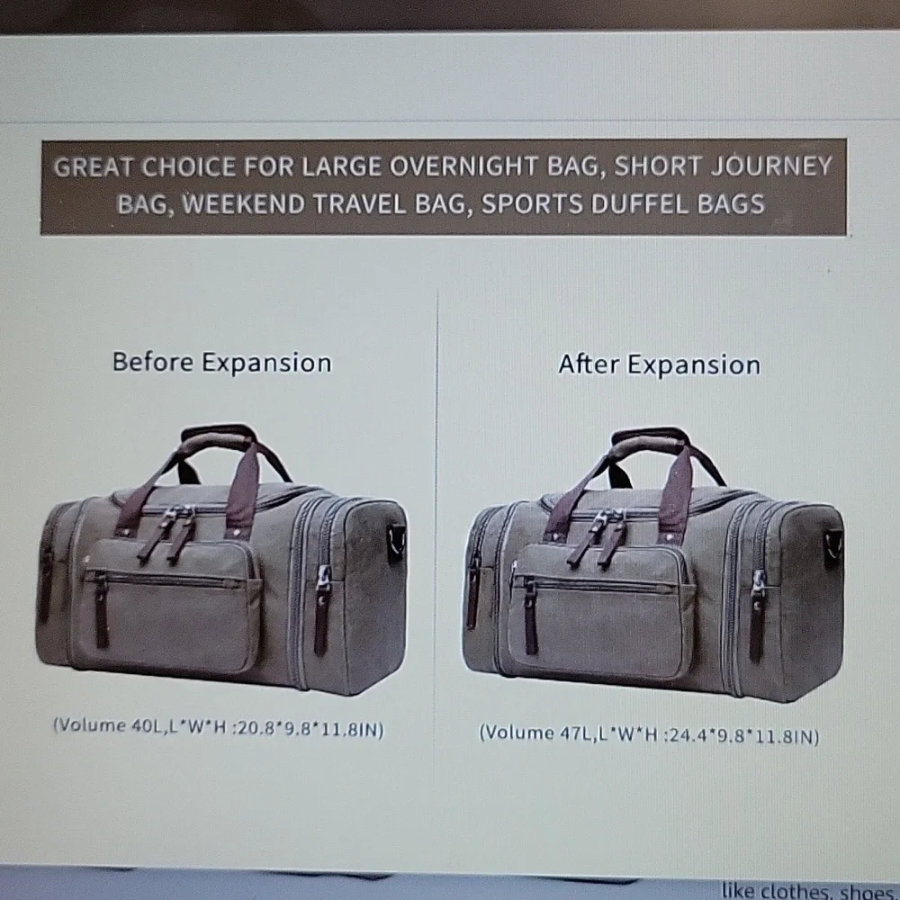 Telosports travel duffel