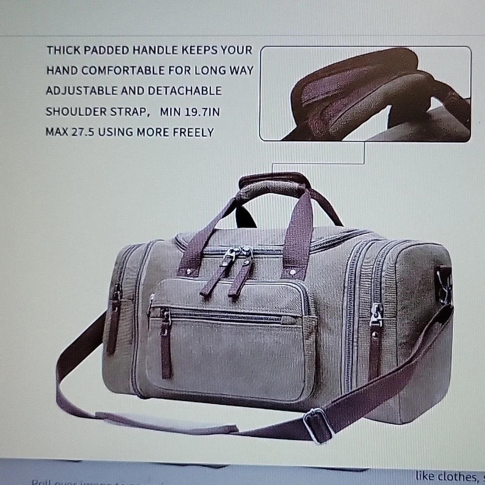 Telosports travel duffel