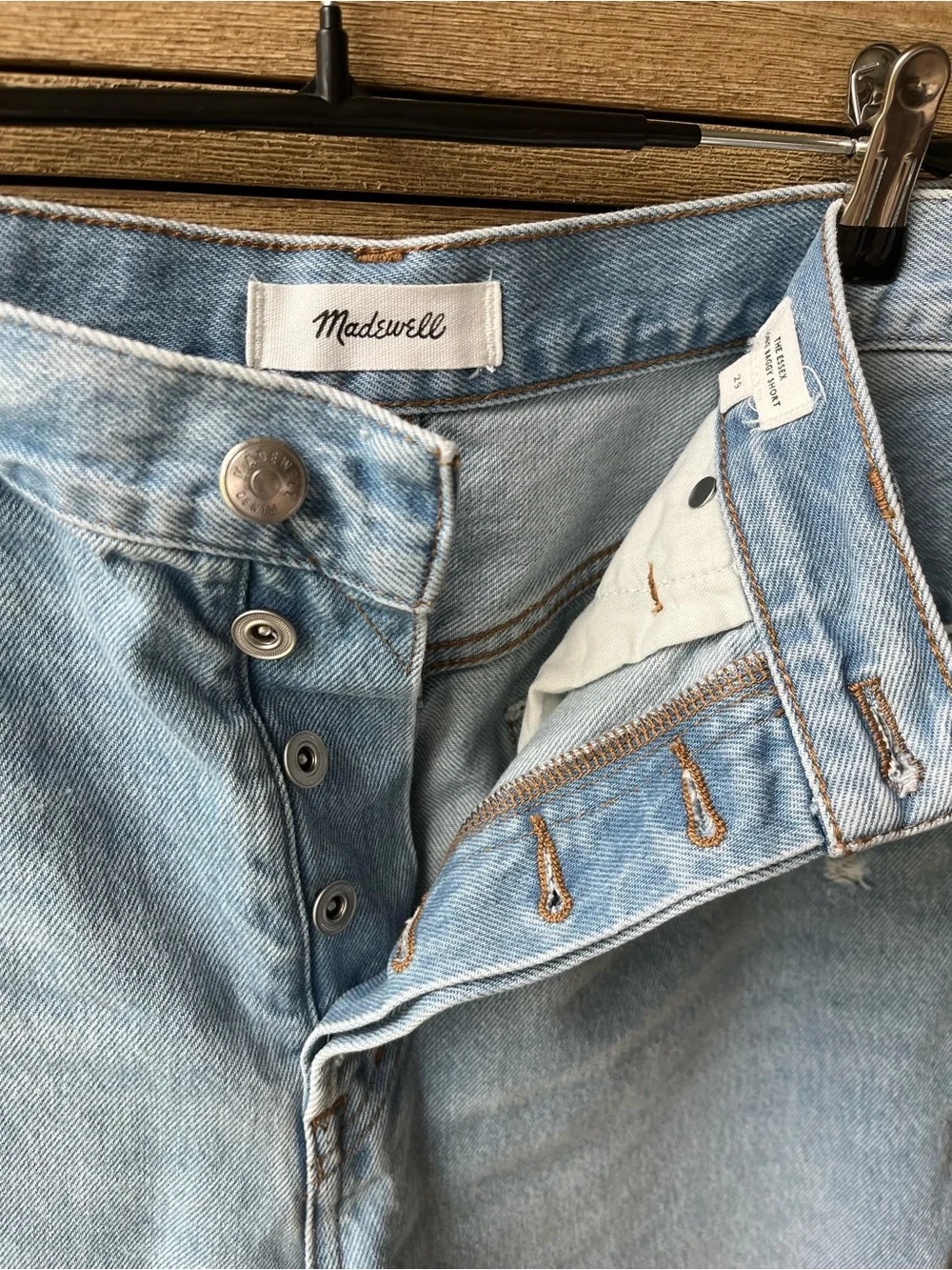Madewell ‘The Essex’ Long Baggy Short
