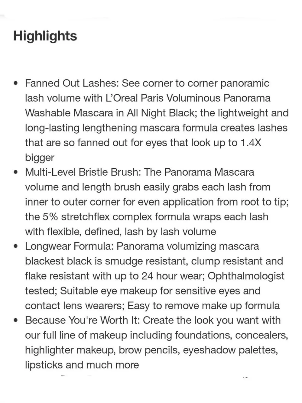 LOreal this listing