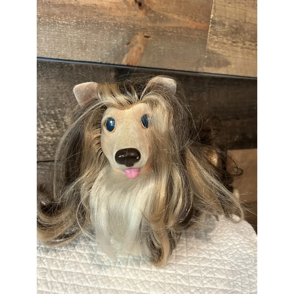 Vintage SWEETIE PUPS DOGS toy‎ figure Hasbro 1989 Collie Lassie