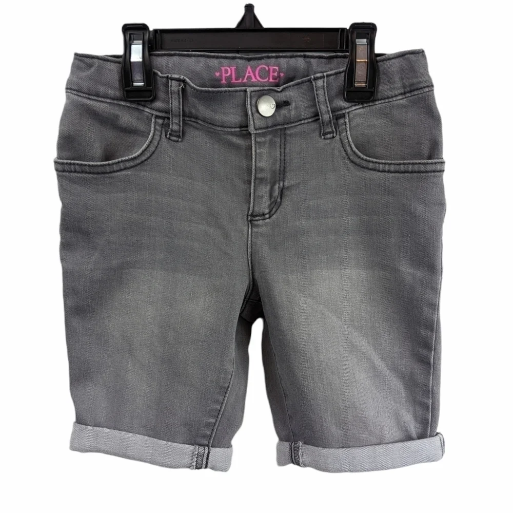 The Children's Place NWT Denim Bermuda Shorts Sz 6X/7