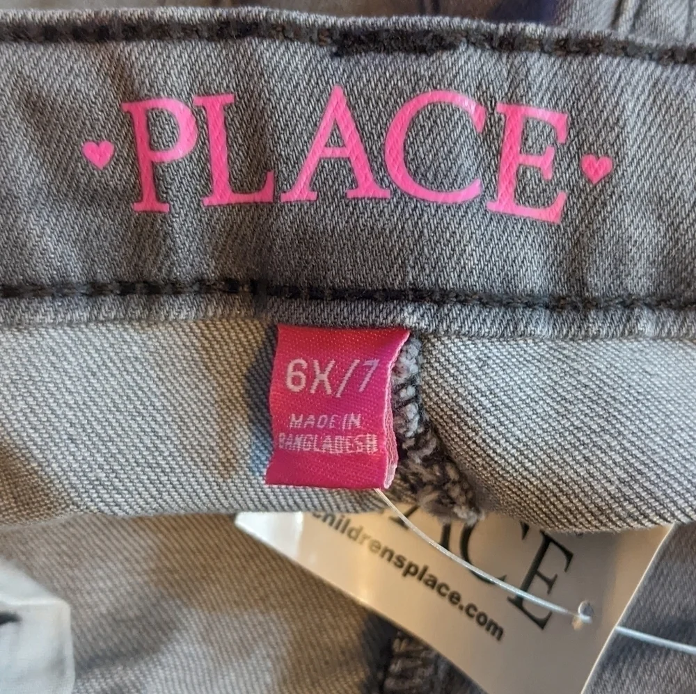 The Children's Place NWT Denim Bermuda Shorts Sz 6X/7