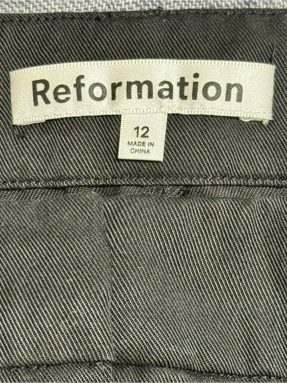 Reformation Cairo Mid Rise Maxi Black Tencel Skirt Size 12