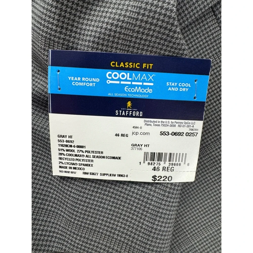 Stafford coolmax ecomade