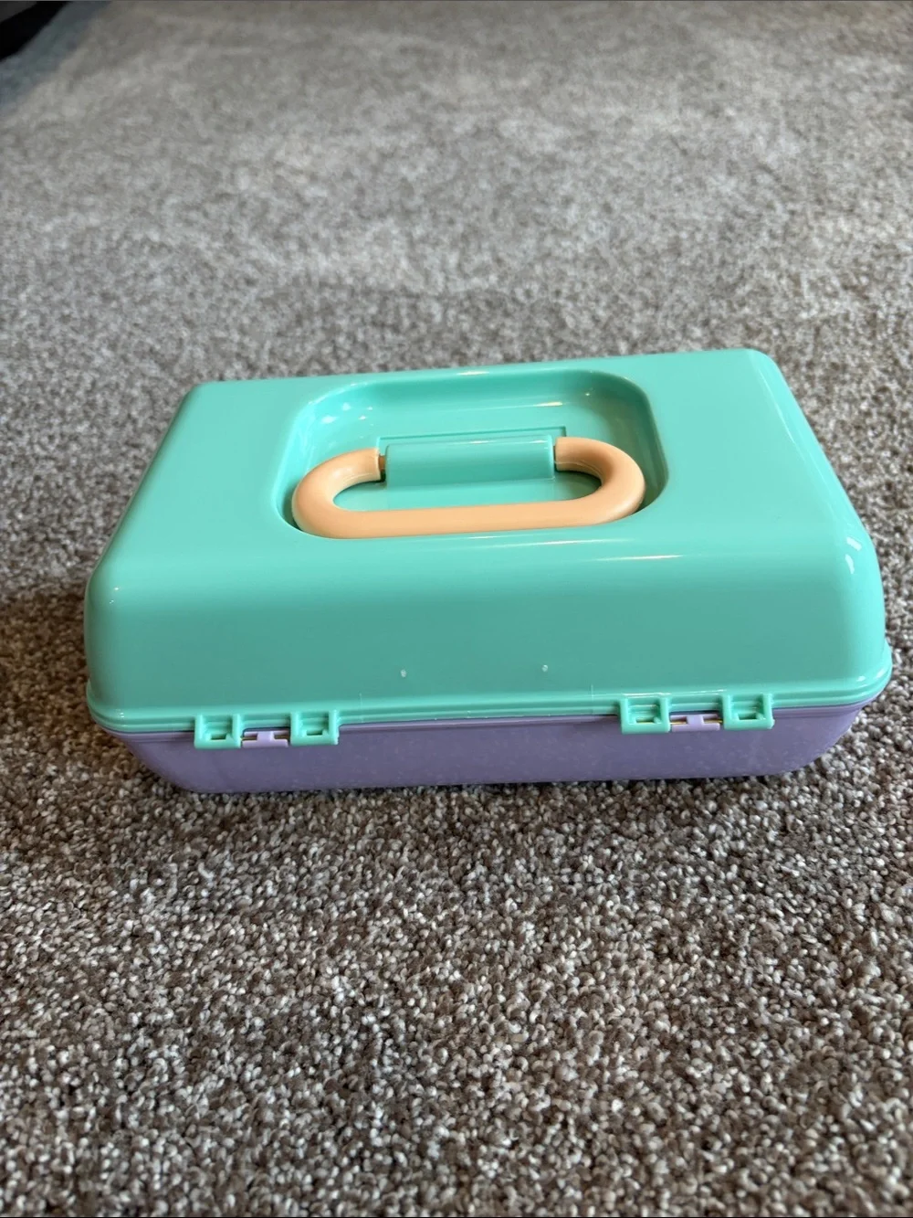 Caboodles Mint, Lavender & Peach Kids Carry Case