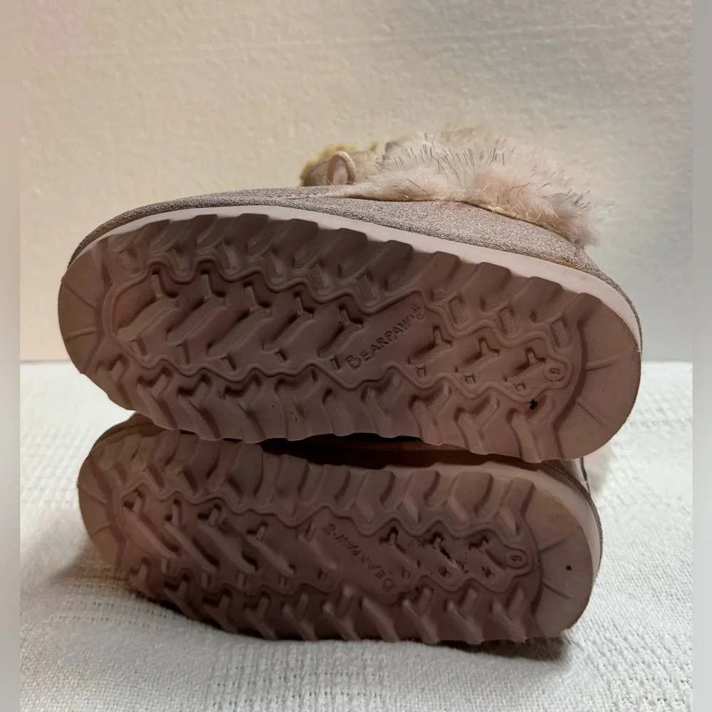 BearPaw pink suede