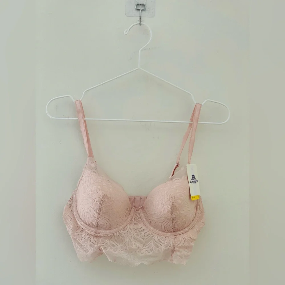 NWT! b.tempt'd by Wacoal Women's Undisclothed 3/4 Bralette Bra Lingerie Medium