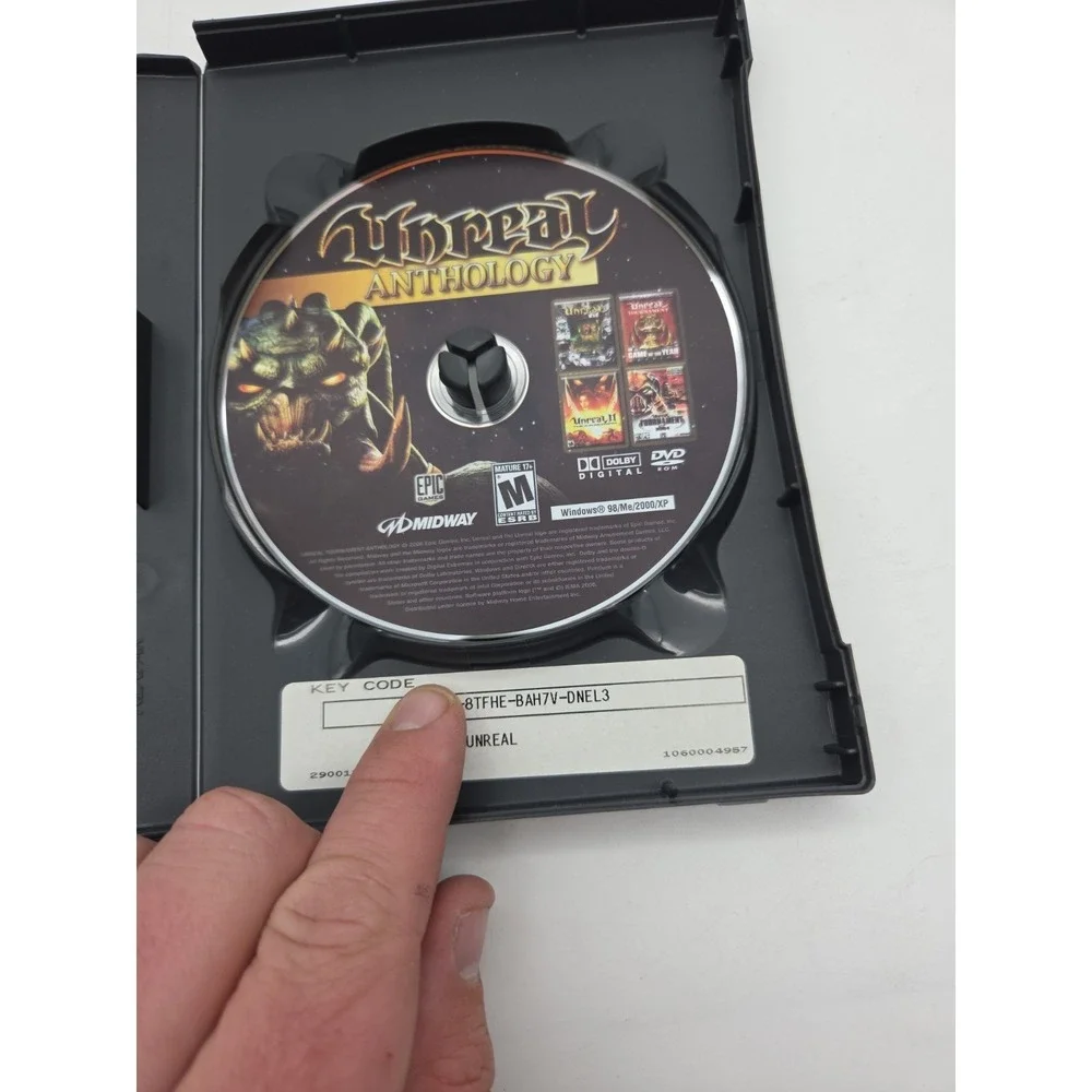 Unreal Anthology PC DVD-ROM 2006 PC Midway No Soundtrack Disc