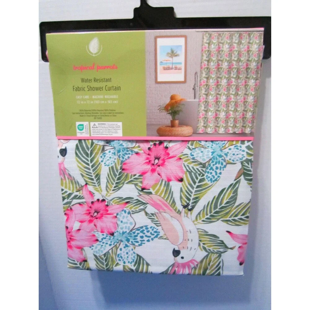 Cockatoo Shower Curtain we have