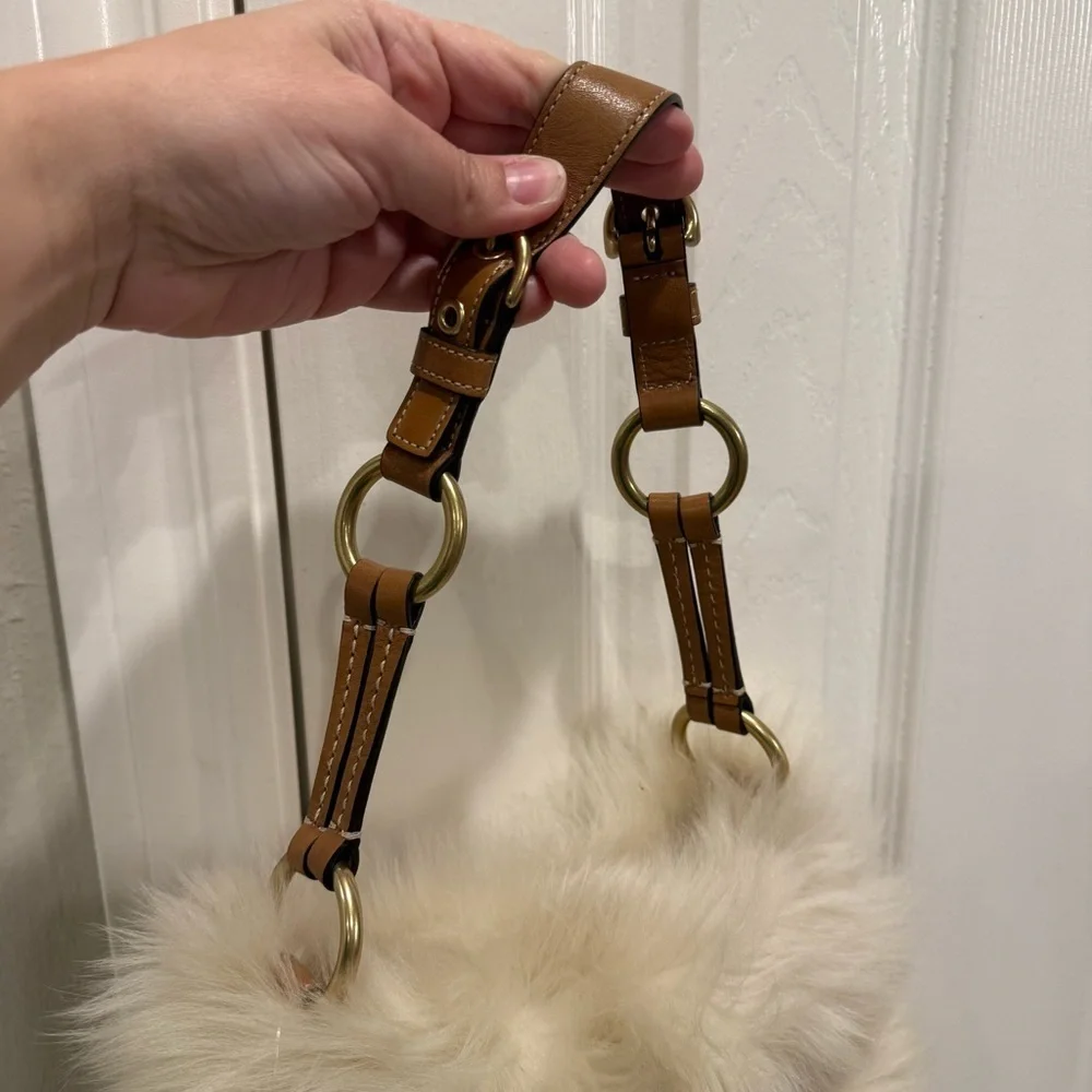 Coach bag dead suede