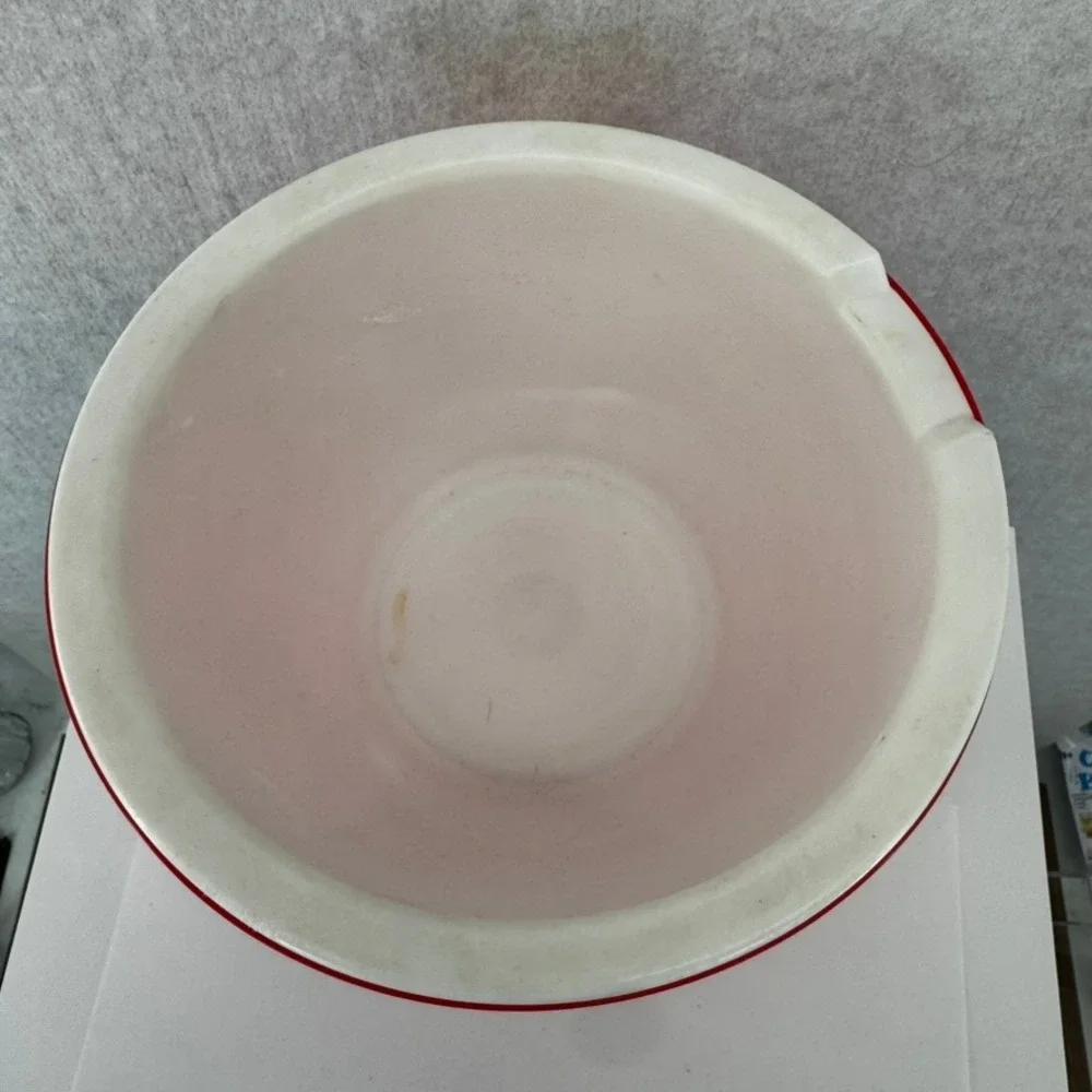 Vtg Coca-Cola Plastic Popcorn Beverage Bucket Red White Enjoy Coke Snack Bowl