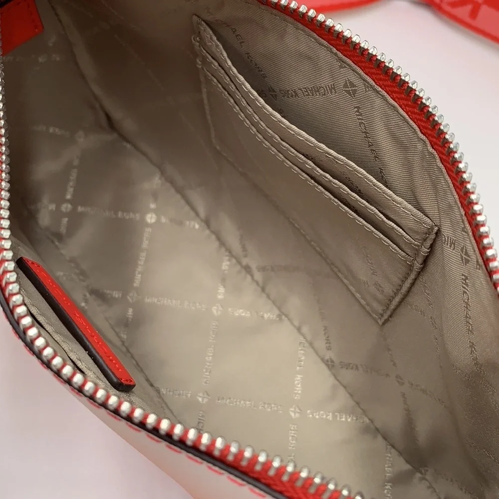 Michael Kors Jet Set Travel Tech Attached with Adjustable Coral Reef Crossbody