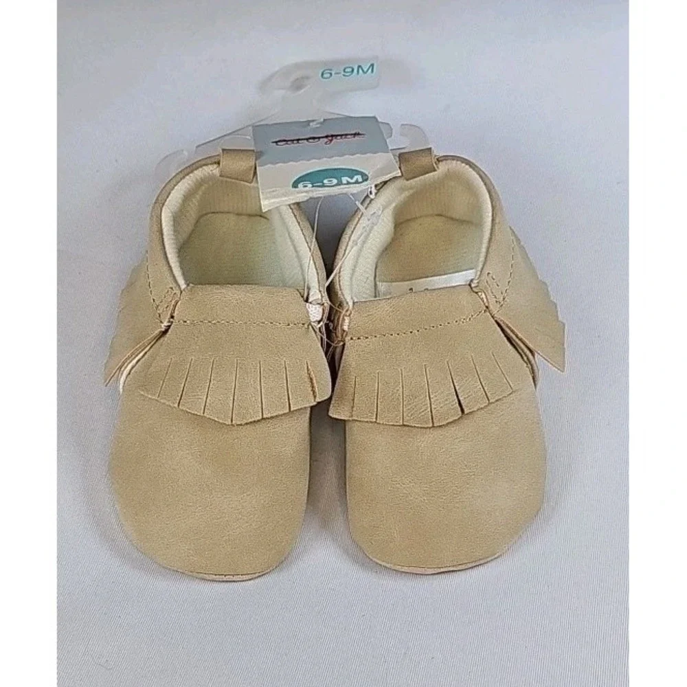 Cat & Jack Moccasin From Target Size 6-9  Months Color Tan