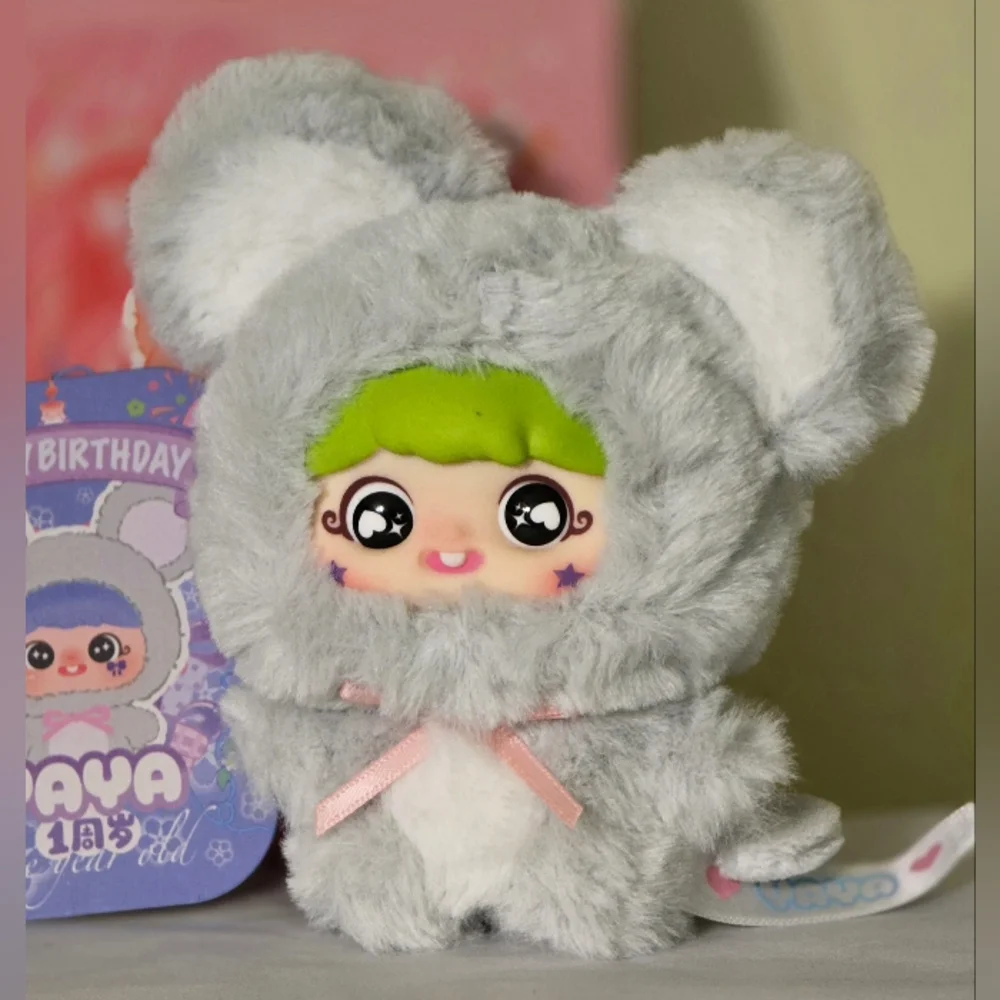 NWT YaYa‎ One Year Old - Mouse - Special Boba Eyes and Teeth