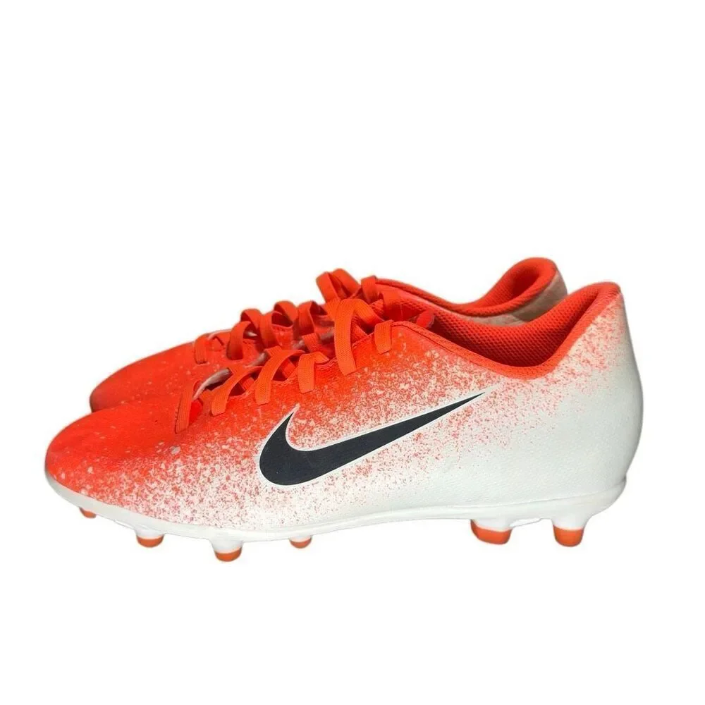 Men's Nike Vapor Mercurial12 Club FG/MG Soccer Cleats Size 5.5 Y Hyper Crimson O