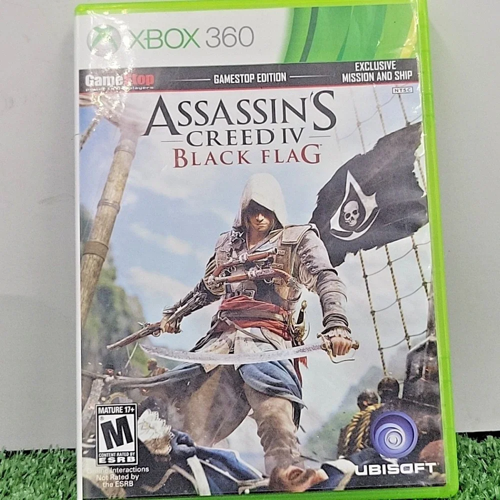 Assassins Creed IV Black Flag for Microsoft Xbox 360,‎ 2013 GameStop Edition