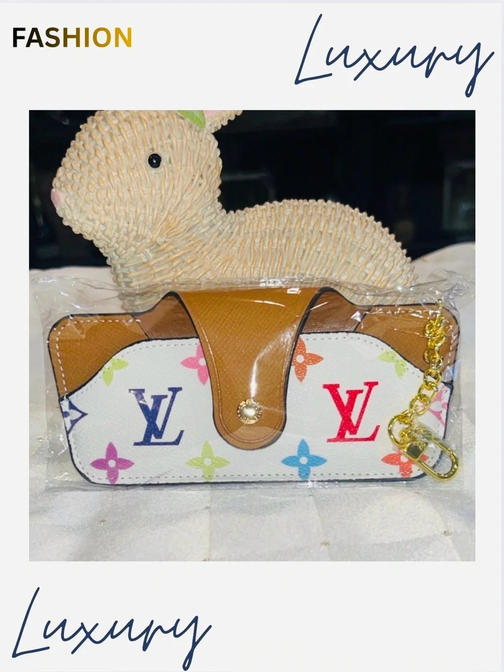 N/A monogram eyeglass