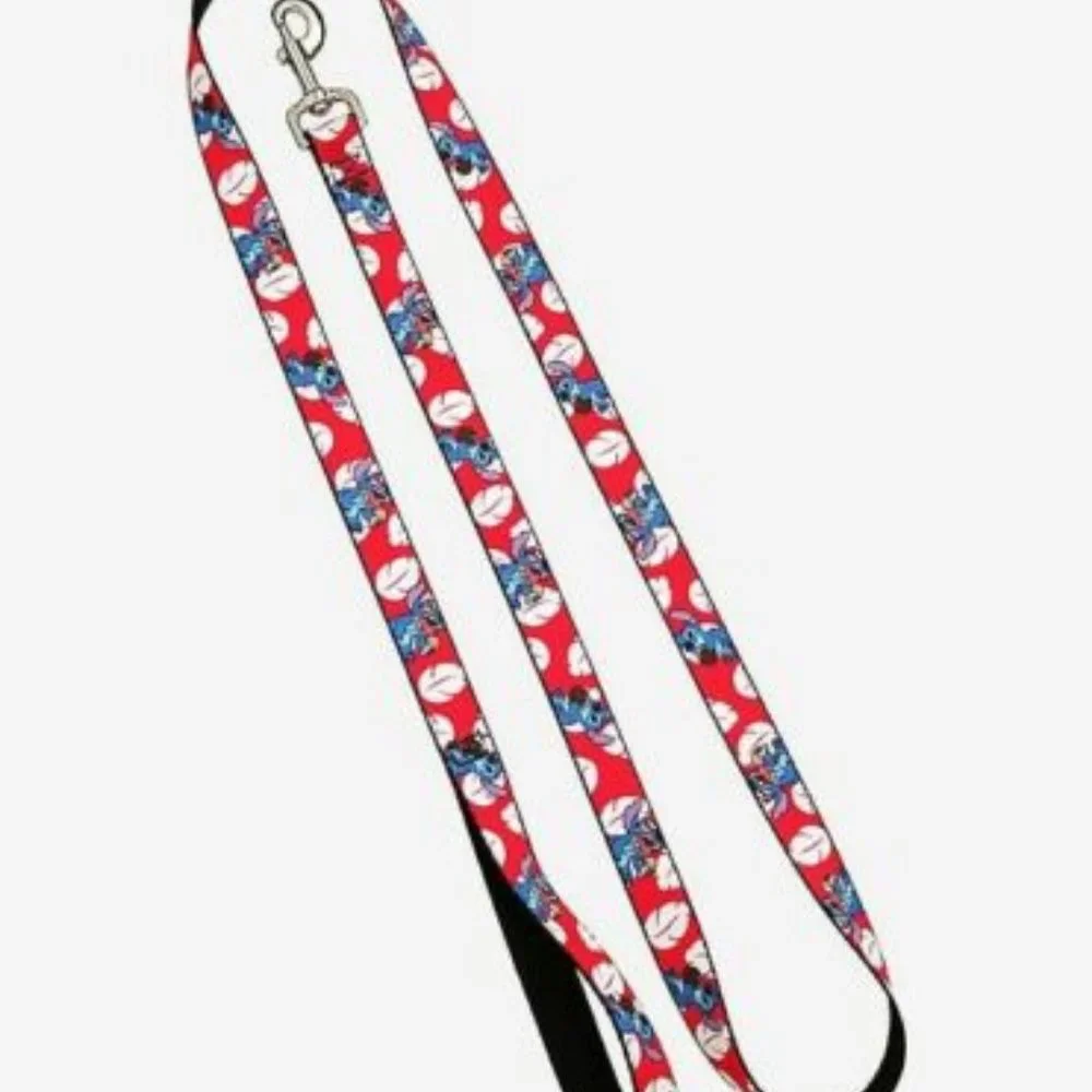 Lilo & Stitch Ohana Printed 6ft Long Dog Leash