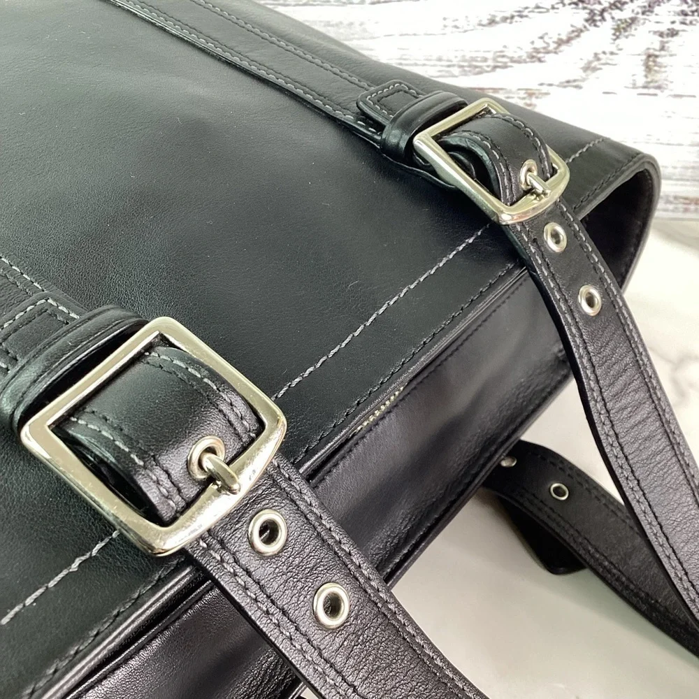 Coach shoulder pockets 10”