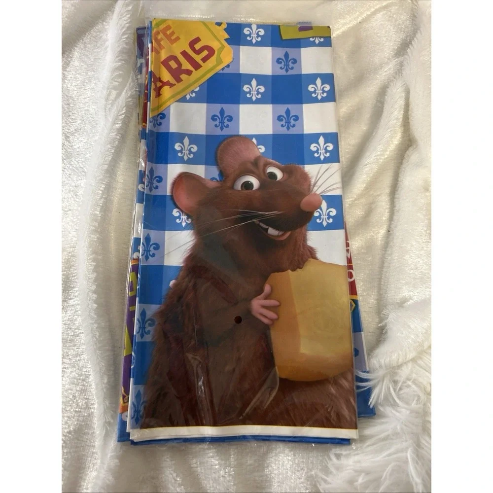 2 Hallmark Disney Ratatouille Table Clothes Table Cover 54