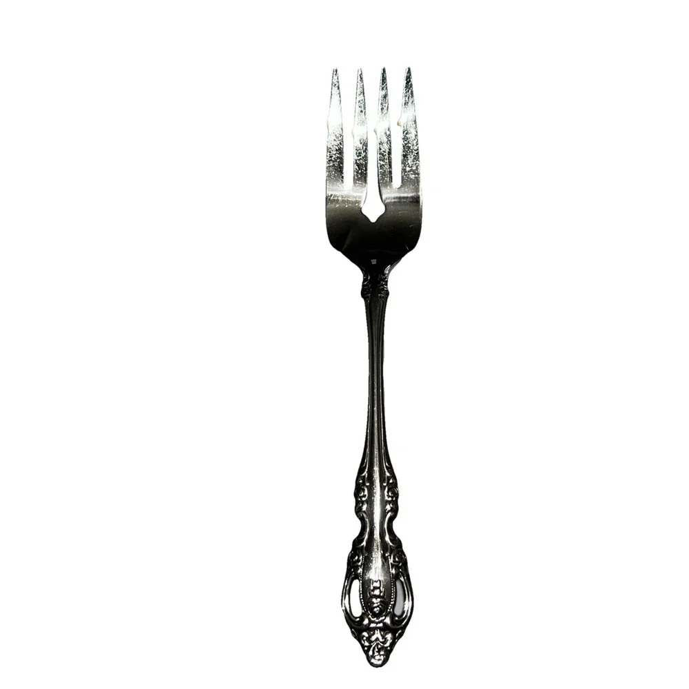 Vintage Oneida Silver Community Stainless Steel BRAHMS Serving‎ Fork Flatware