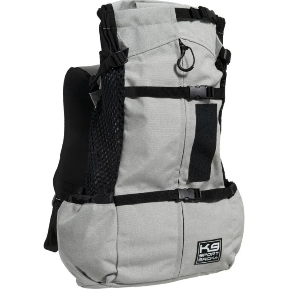 K9 Air 2 Dog Backpack Carrier L Size Light Grey 20–23in Torso Pet‎ Travel Pack